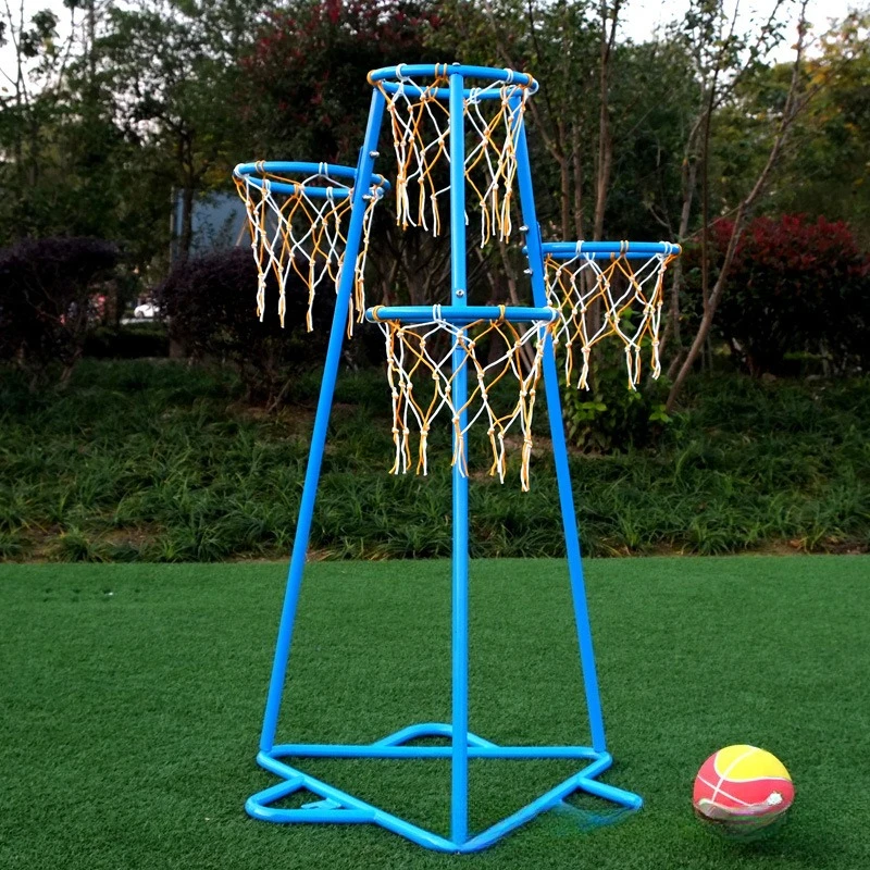 

Children's iron basketball hoop Kindergarten outdoor sports basketball hoop