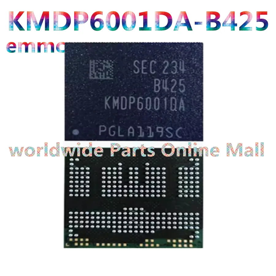 

1pcs-5pcs KMDP6001DA-B425 KMDP6001DB-B425 KMDP60018M-B425 KMDX60018M-B425 EMMC EMCP 64+4 Mobile Phone Memory Font