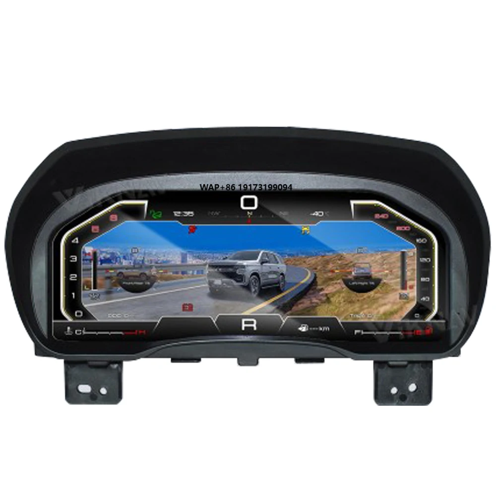 

New Car Digital Cluster 13-inch LCD for Tahoe Suburban GMC Yukon 2014-2020 with Linux OS Retrofit Upgrade