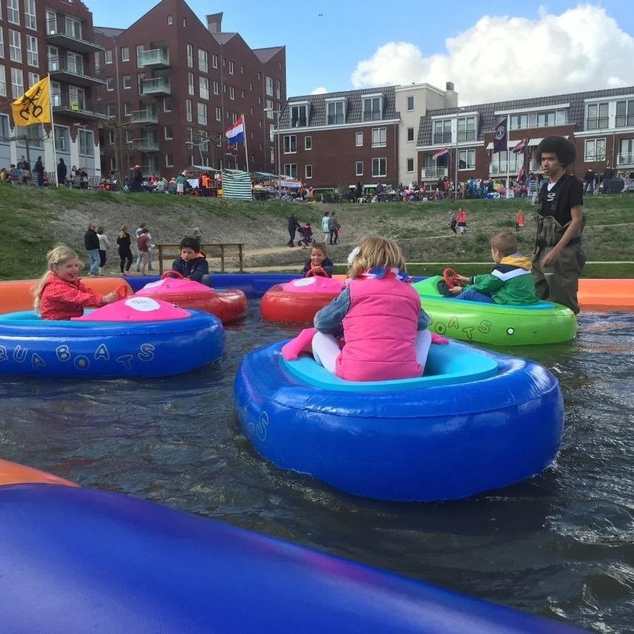 

Inflatables Amusement Park Water Pool Electric Motor Bumper Boat Kids Play Air Tube Kids Boat for Sale