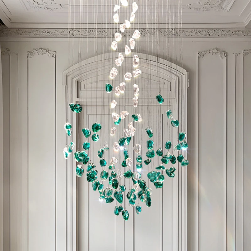 

Современная хрустальная люстра для внутреннего освещения, потолочный светильник, светодиодная люстра для внутреннего освещения гостиной