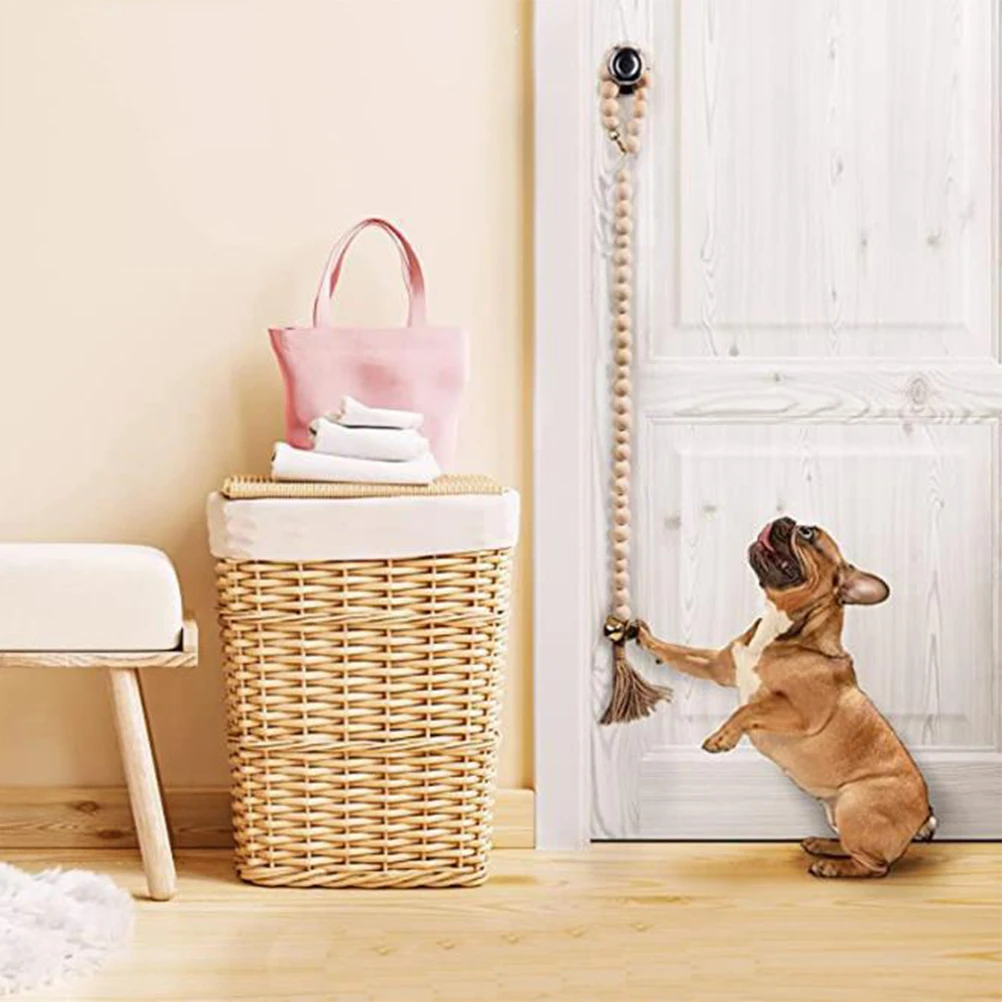 

Pet Doorbell Dog Training Chain for Indoor Potty Housetraining Accessory Compact Size Bright Color Long Lasting