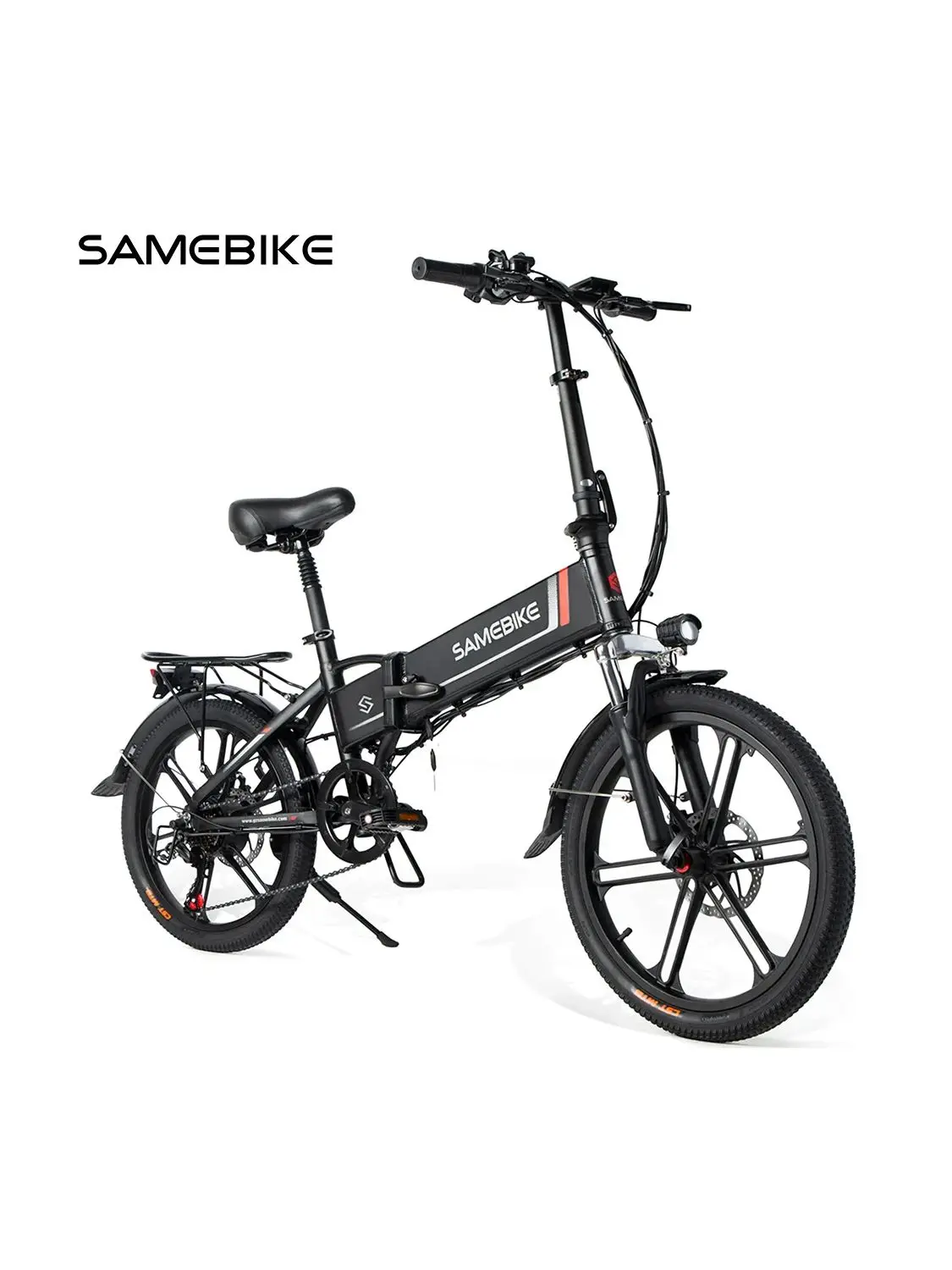 AliExpress NONE Samebike 20LVXD30-II 350W city ebike adult electric bike 48V10AH E-bike 20 inch folding electric bike