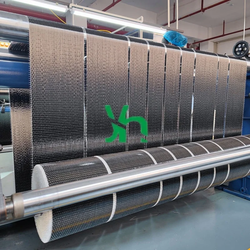 قماش كربون أحادي الاتجاه 12 قيراط، 300 جرام، عرض 30 سم، مادة تستخدم لترقية قدرة تحمل الحمل لألواح موقف السيارات