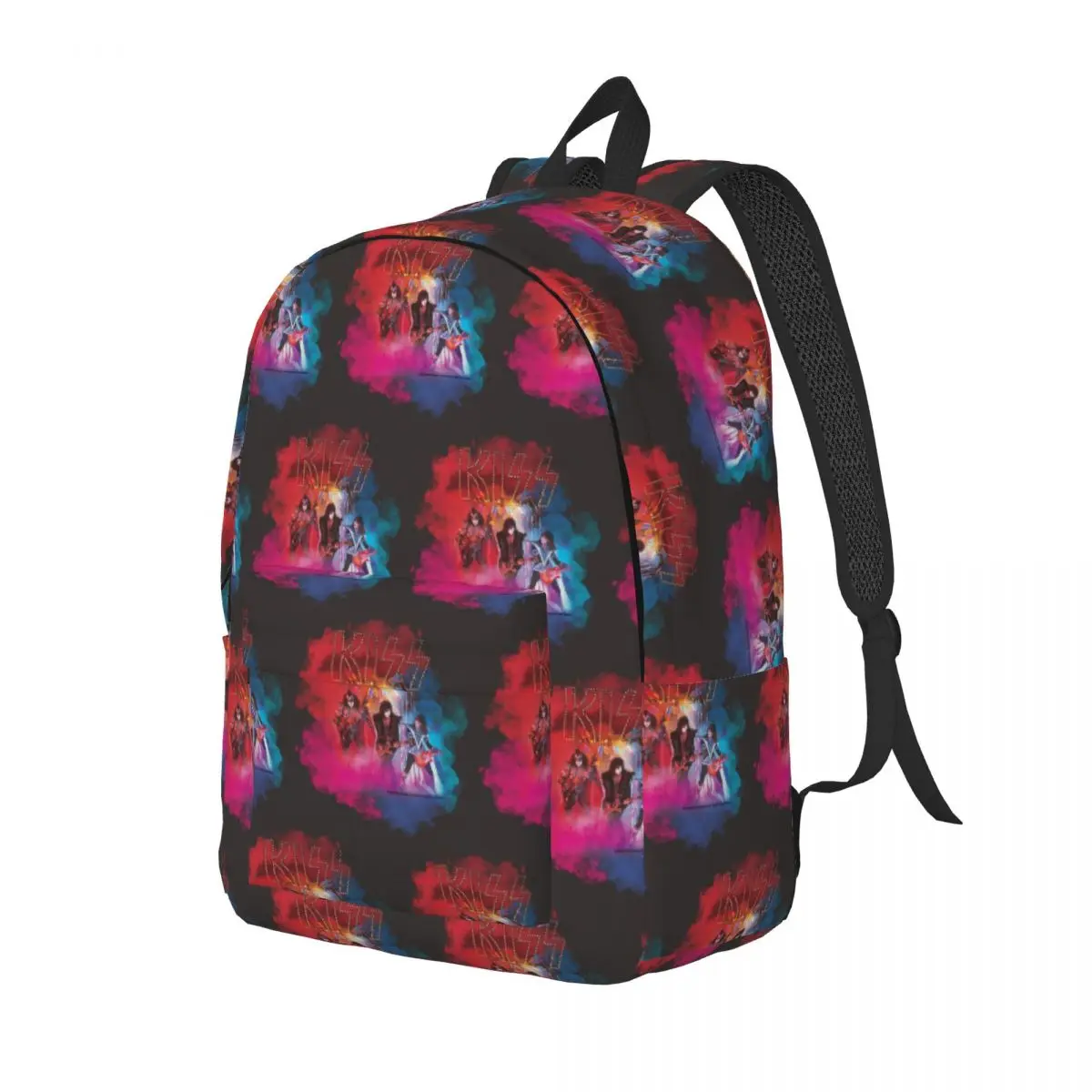 Kiss Smoke Cloud Backpack Daypack Large Capacity Children BookBag School Bag Shoulder Bags for Boys Girls