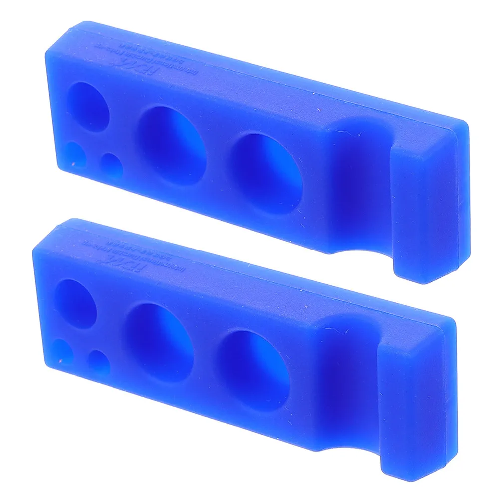 

Набор из 2 силиконовых подставок для тату-чернил: компактные и устойчивые держатели для пигментов для профессионального татуажа и микроблейдинга