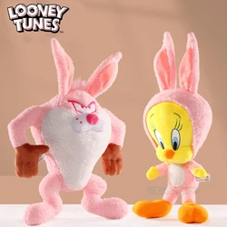 Looney Tunes Pink Tweety Bird Tasmanian Devil Cosplay Bunny Stuffed Animals Doll Toys Plush Toy Cute For Kids Gift