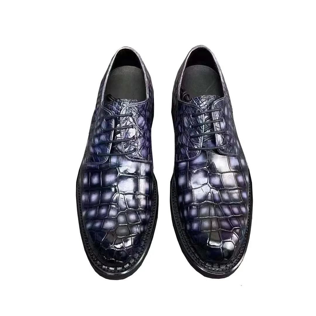 yingshang new men dress shoes male crocodile shoes rubber sole shoes wedding fashion leisure shoes