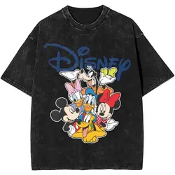 Retro Mickey & Friends Mickey Mouse Apparel Loose Tees Men Women Harajuku T-shirts