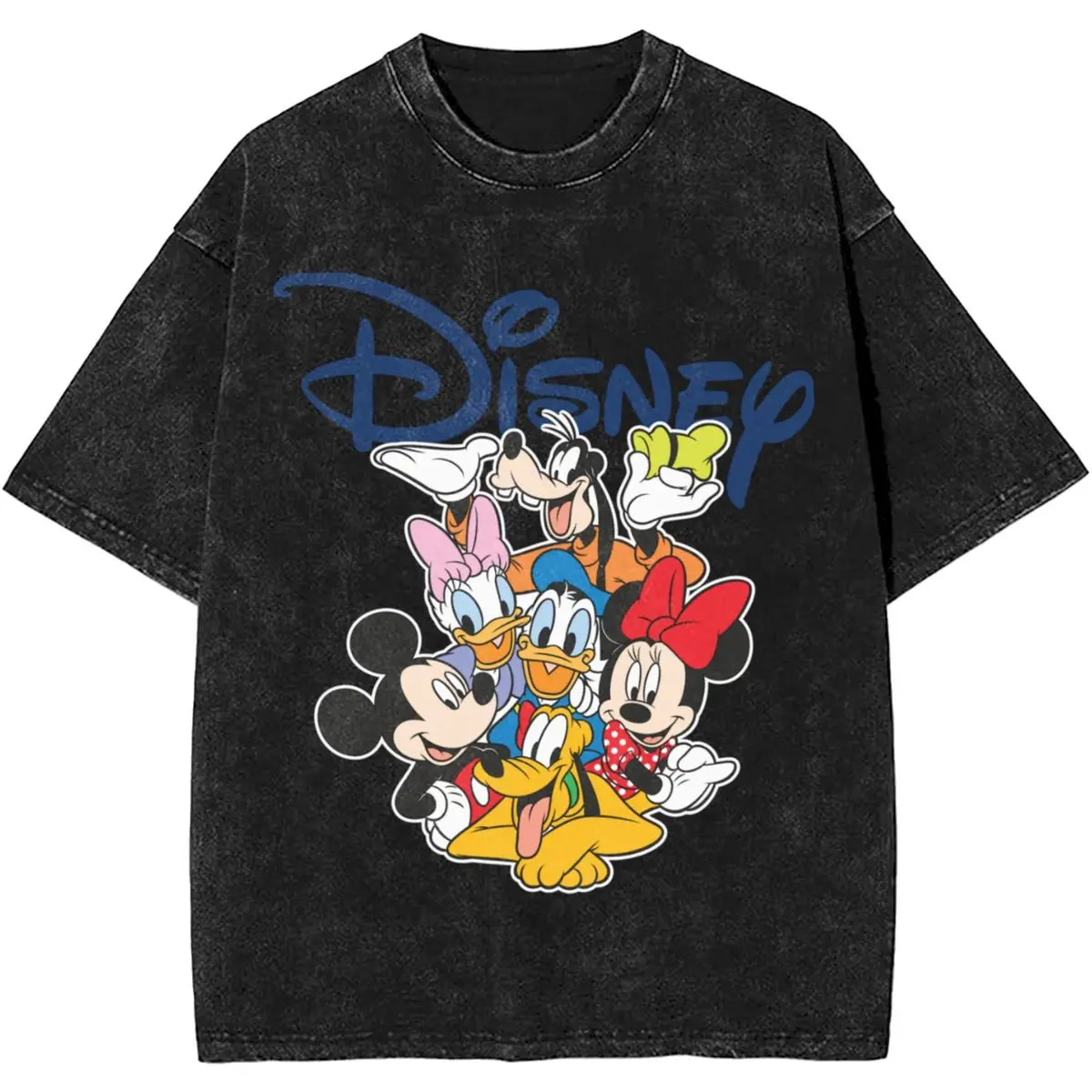 Retro Mickey & Friends Mickey Mouse Apparel Loose Tees Men Women Harajuku T-shirts