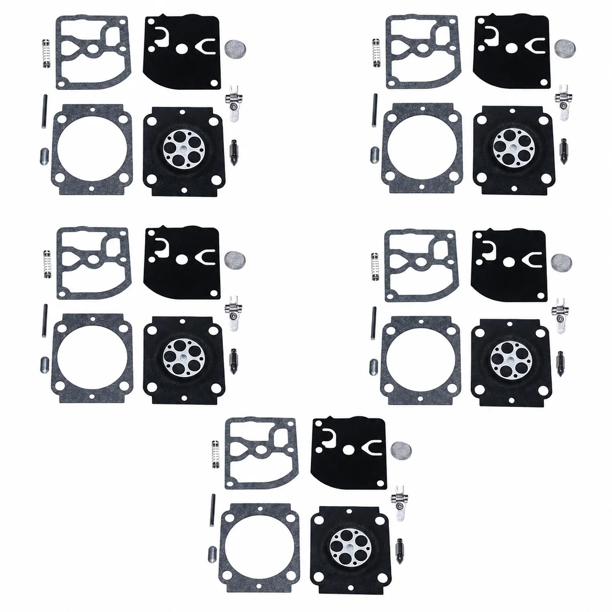 Carburetor Repair Kit For Stihl BG66 BG86 Blower, Replaces Zama RB-155 RB-164, GND88 C1M141 C1M142 C1M144 C1M145 C1M146 C1M151