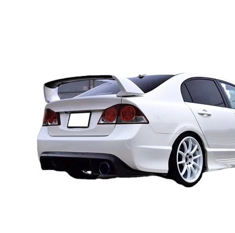 Custom Carbon Fiber Car Rear Spoiler Wing Universal Fitment Lightweight Aerodynamic Tail Fin Performance Modification Accessory