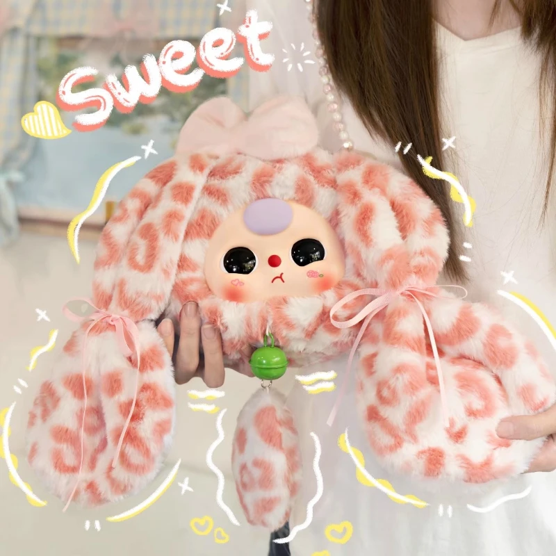 

Baby Three Cute Fortune Rabbit Blind Box Аниме Фигурка Сумка-сюрприз Mystery Box Плюшевая подвеска Виниловый брелок для лица Коллекционная игрушка Новый