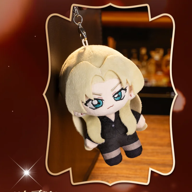 新しい本物のGONG名探偵コナン黒の組織ワインリストシリーズぬいぐるみペンダントボボンライ麦かわいいモデルアニメフィギュアギフト