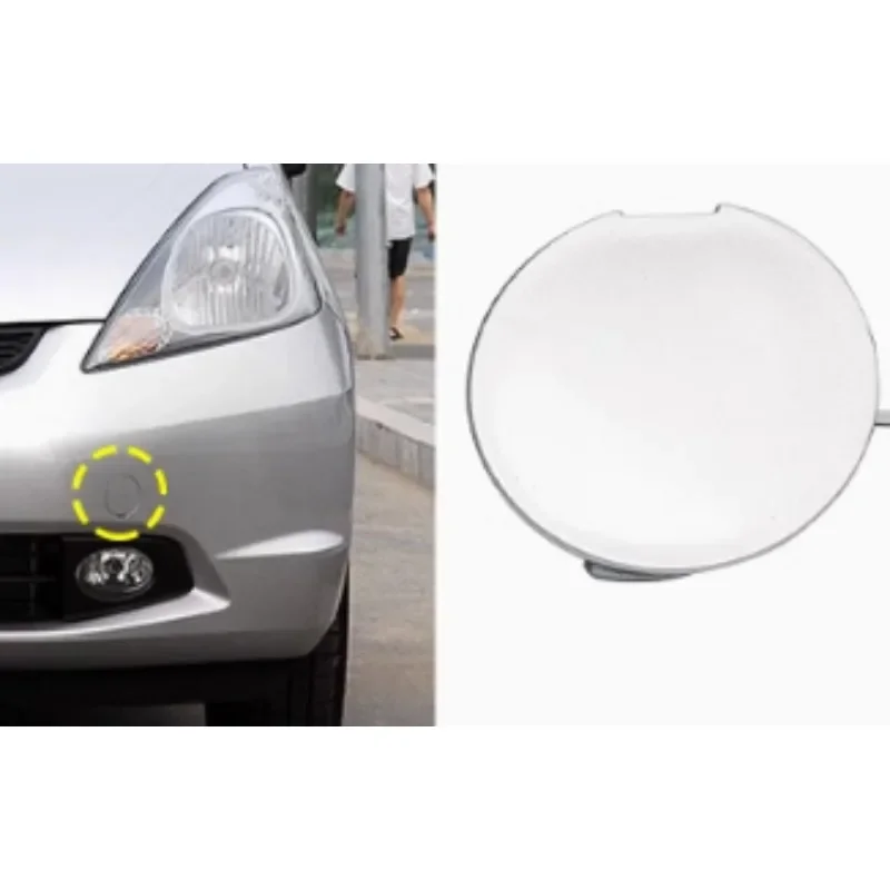 Auto Silver White Black New Trailer Cover Front Rear Bumper Bar Tow Hitch Covers Towing Hole Cap for Honda Fit 2008 2009 2010