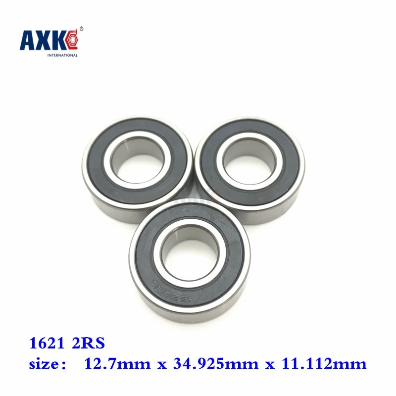 

2025 Time-limited Rolamentos 1621 2rs Abec-1 (10pcs) 1/2"x1 3/8"x7/16" Inch Ball Bearings 12.7mm X 34.925mm 11.112mm 1621rs