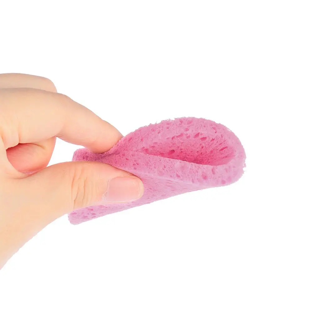 5Pcs Makeup Tool Skin Care Exfoliator Body Facial Cleaner Face Wash Pad Cleansing Sponge Compress Puff
