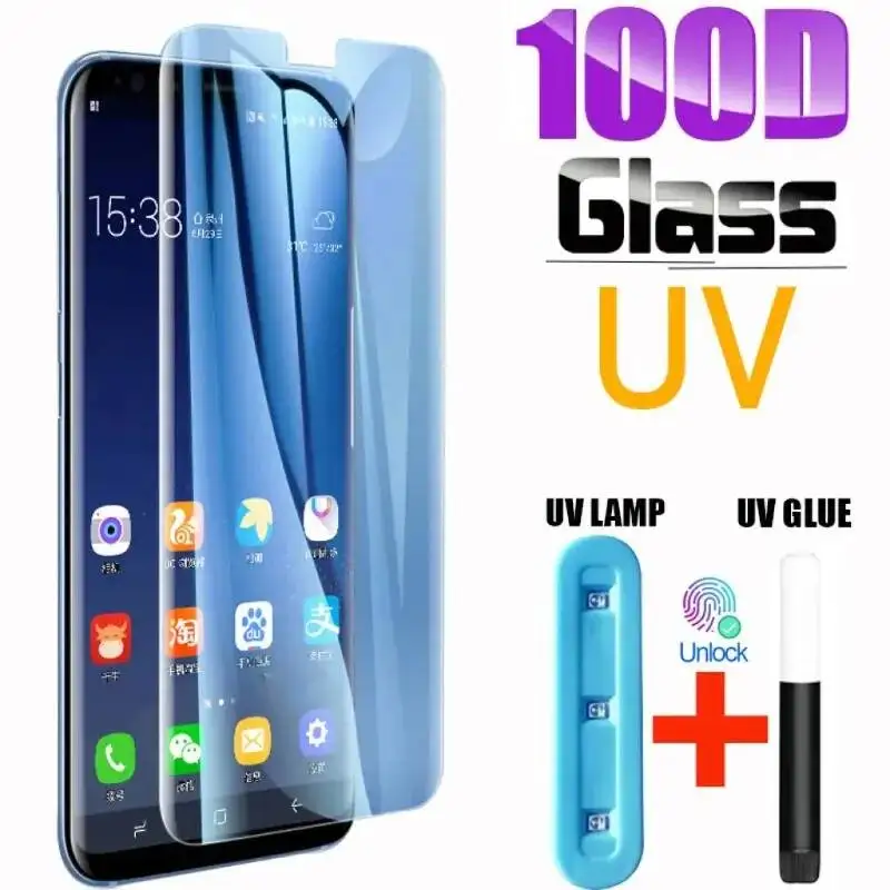 

УФ-защитная пленка для экрана VIVO X100ultra X100spro, закаленное стекло X60 X70 X80 X90 Pro Plus + защитная пленка для мобильного телефона