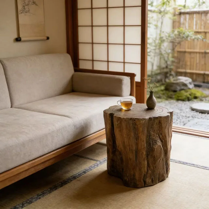 

Antique Japanese Coffee Table Decoration Accessories Wood Designer Simple Side Table Clear Minimalist Meubles Home Furniture