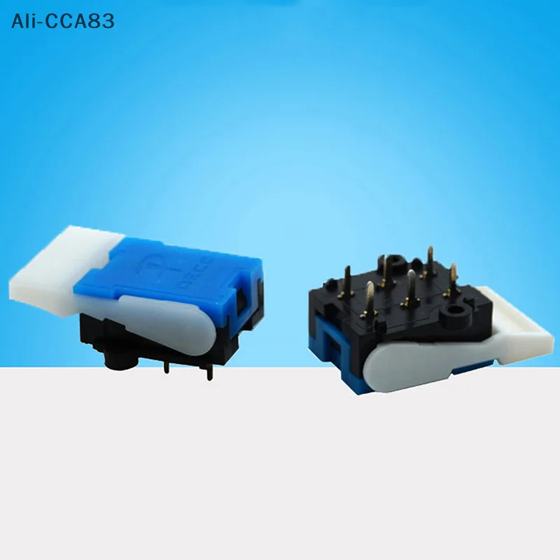 10 stücke Blau Telefon Haken Schalter 6 Pin Intercom Türklingel Schalter Retainer Reed Schalter Klinge Reparatur Teile Für Telefon