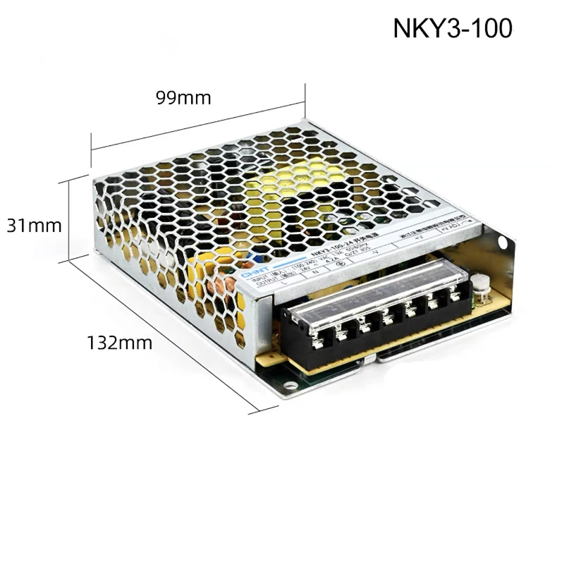NKY3 Origianl Chint switching power supply ultrathin 85-264V ke 12V/24V/36V/48V DC transformator lampu LED Kontrol sinyal pencahayaan