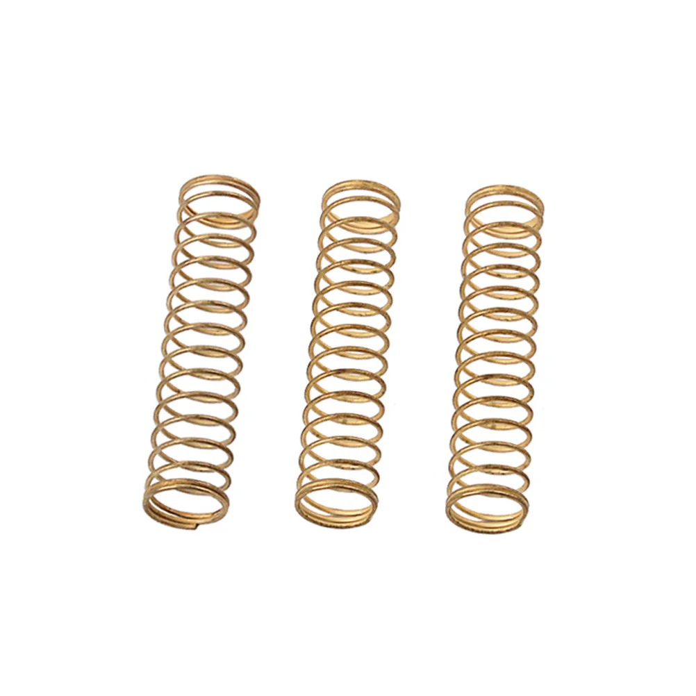 

3 Pcs Trumpet Valve Spring Kit Essential Brass Parts for Woodwind Instrument Repair Brass Spring for Trumpet