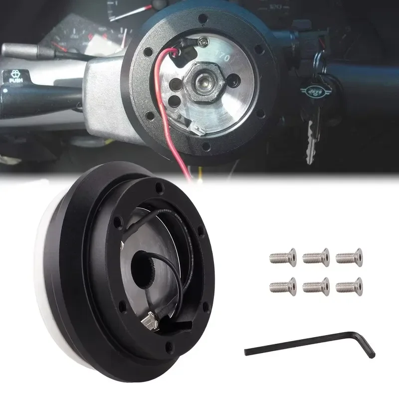 Hot Sale Aluminum Steering Wheel Short Hub Adapter Kit Kit 130H for 1996-2000 EK
