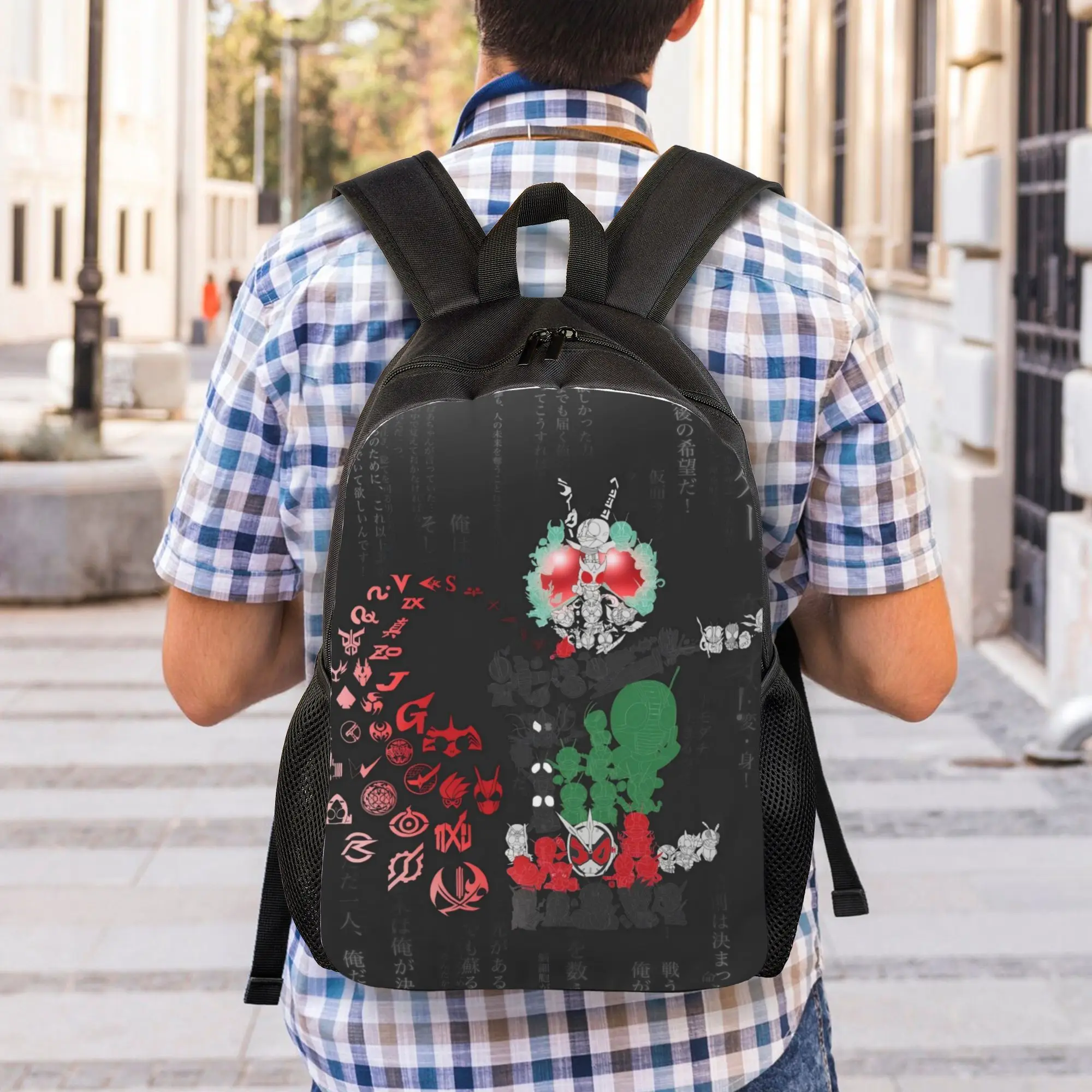 

BANDAI Schoolbag Back to school season Kamen Rider 16 Large Capacity Backpack