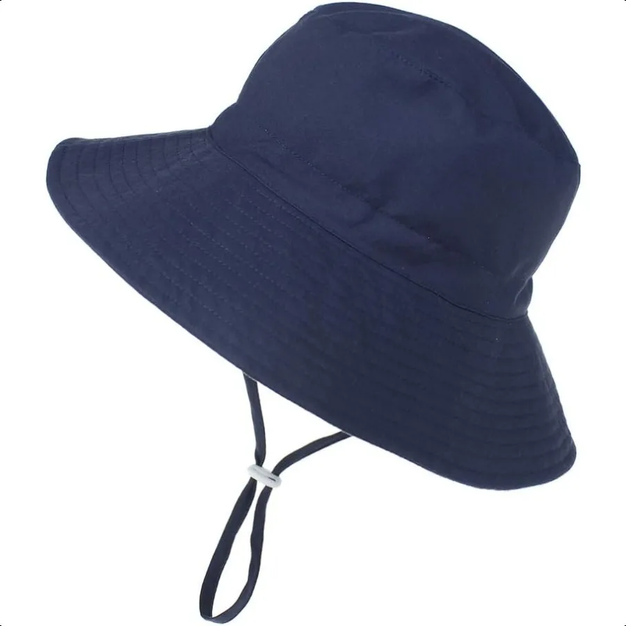 

Sarfel Baby Sun Hat Summer Baby Boy Hats UPF 50+ Sun Protection Toddler Hat Bucket for Baby Girl Adjustable Kid Cap