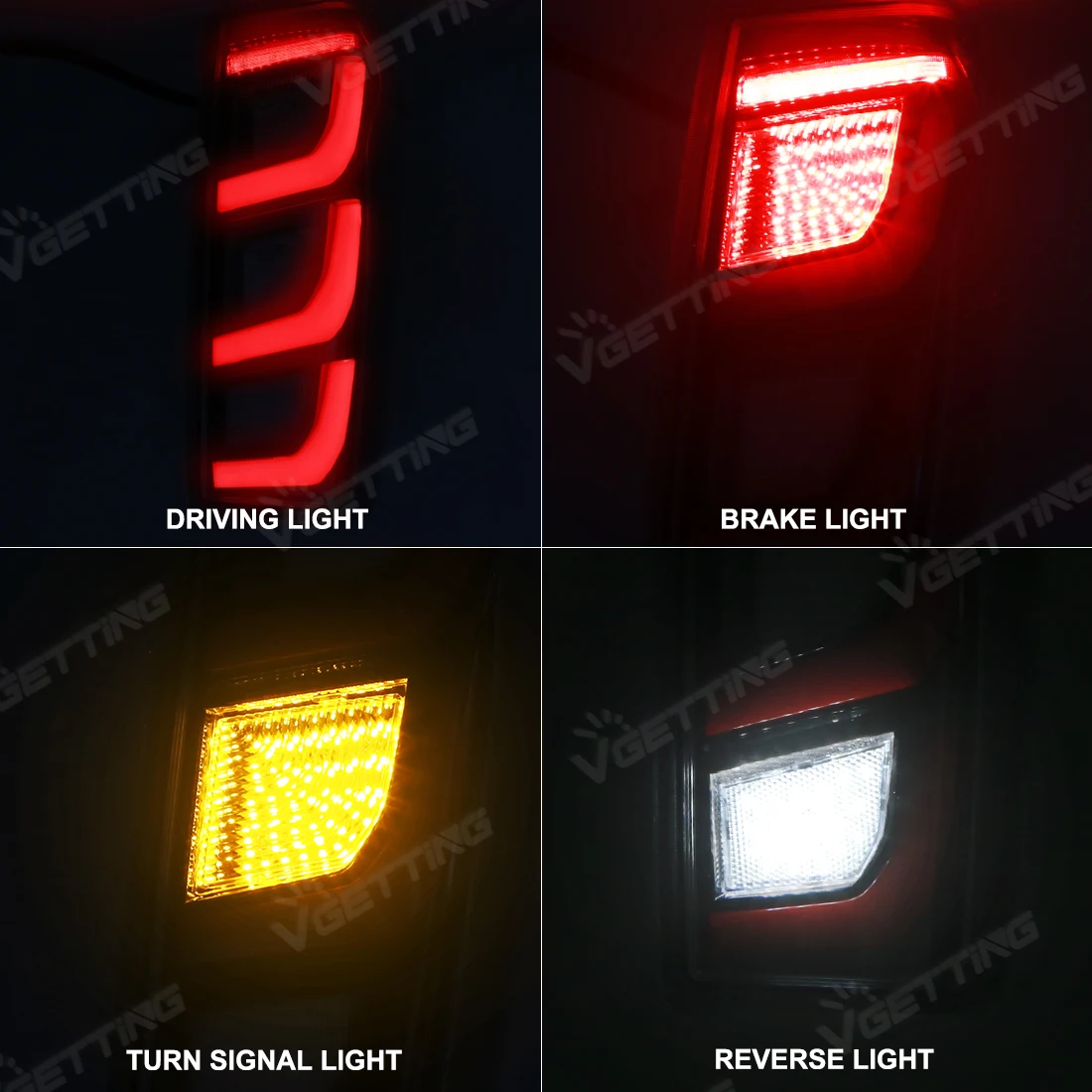 LED Tail Lamps For Isuzu Dmax D-max 2012 2013 2014 2015 2016 2017 2018 2019 Rear Running Driving Reverse Turn Signal Brake Light