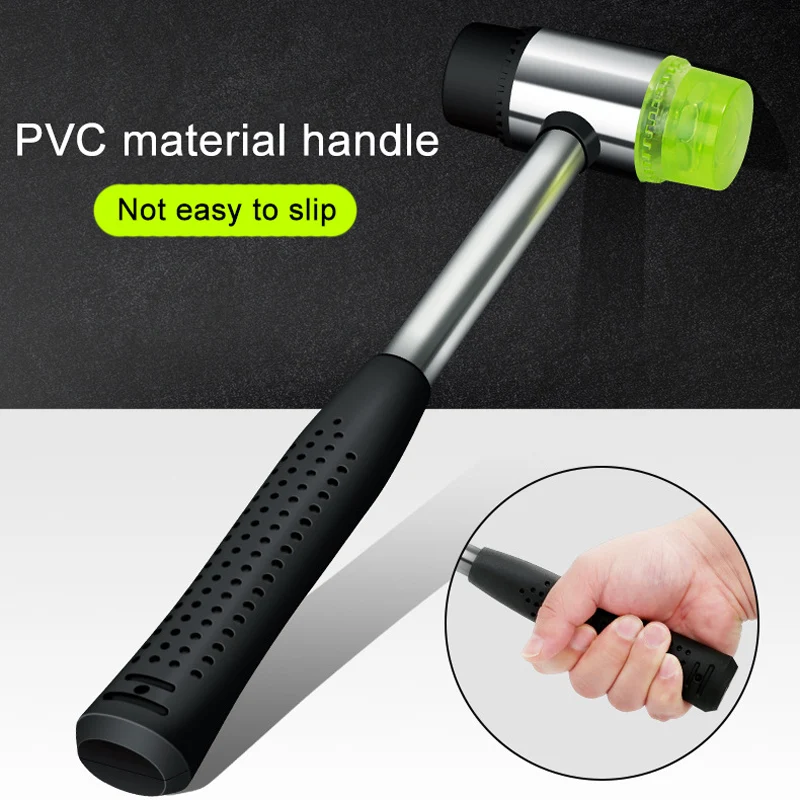 25mm 30mm 35mm 40mm Mini Hammer Double Faced Household Rubber Hammers Domestic Nylon Head Mallet Hand Tool for Jewelry/Craft/DIY