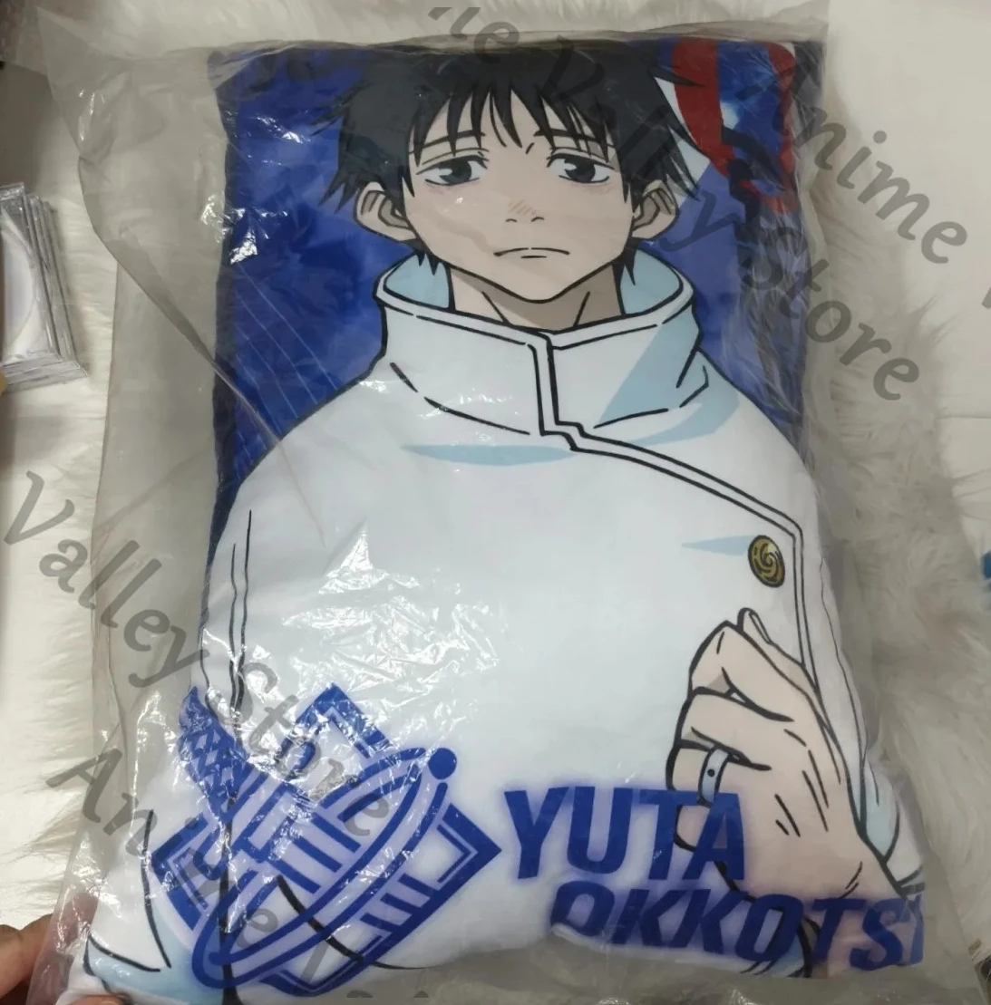 

Jujutsu Kaisen Yuta Okkotsu Genuine Anime Pure Love God Cosplay Fluffy Throw Pillow Cartoon Back Cushion Couch Pillows Gift