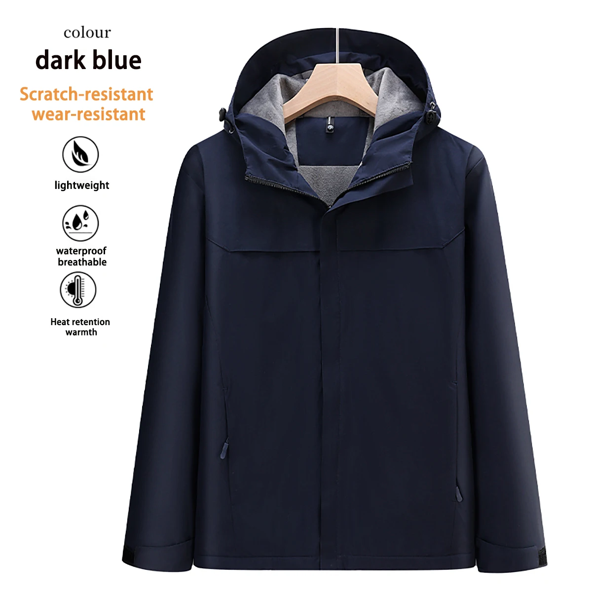 Men's Women's Same Style Outerwear Outdoor Sports Warm integrated Jacket Autumn Winter Couple's Outfit Youth Top Hiking Trip