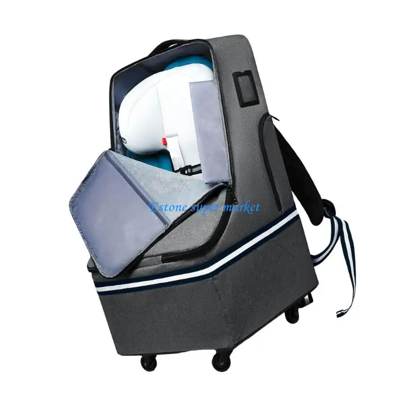 090B واقيات مقعد السيارة القوية تغطي تصميم الأمتعة المتدحرج المقاوم للماء لنقل معدات الأطفال