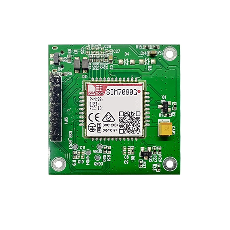 Imagem -02 - Placa do Núcleo do Catm Sim7080g Lpwa Nbiot Sim7080g 1pc