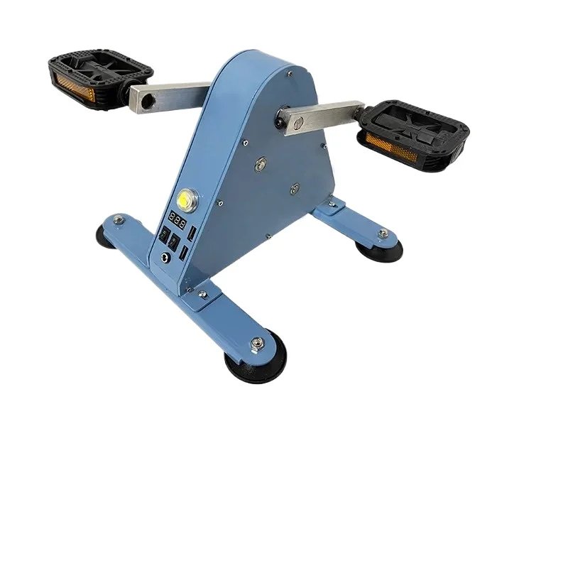 Portable pedal generator, ironless brushless permanent magnet, fitness power generation, outdoor charging, spinning bicycle