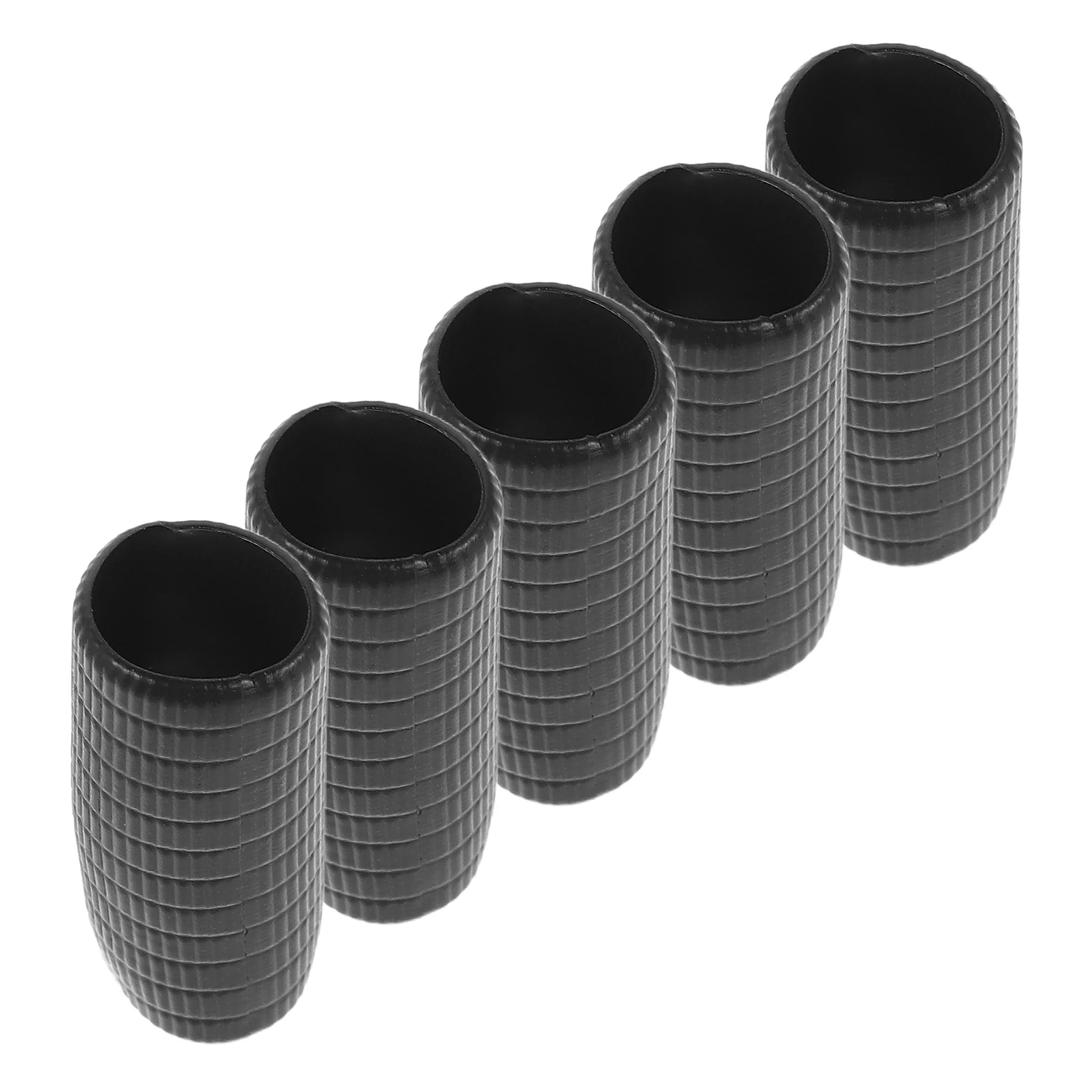 

5pcs Violin Bow Grip Rubber Sleeve For Violin Viola Bows Durable Music Instrument Accessories Secure Hold Practice Performance