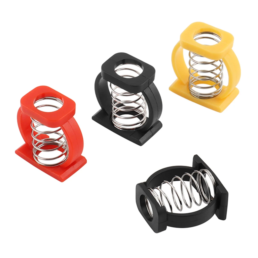 2pcs Bike Spring Hinge Clamp Easy Hinge C Buckle Easy Free Twist Hinge Clip  Folding Bike Frame Repair Accessories For Brompton