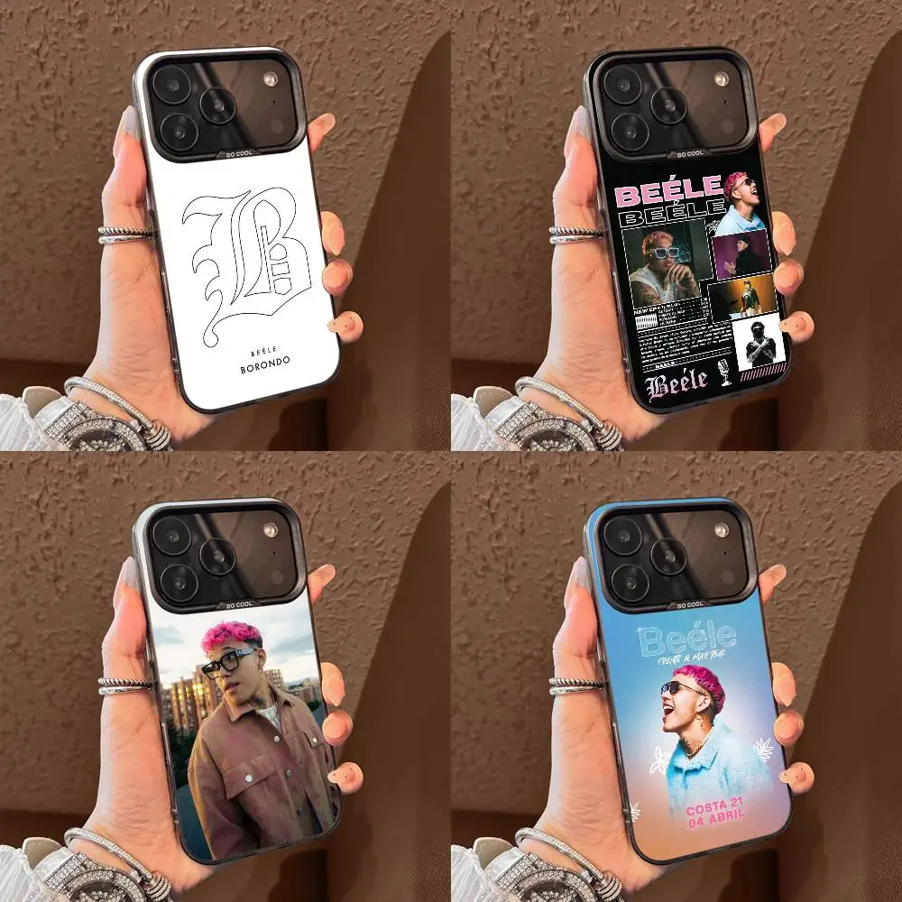 

B-Beele BORONDO Phone Case For iPhone 15,16,12,14,13,17,11,E,Max,Plus,Air,Pro,Mini Black Tpu Cover