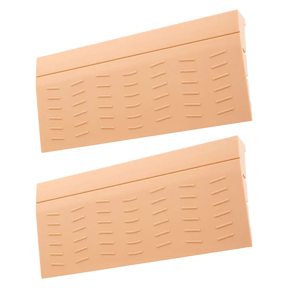 

2 Pcs Climbing Mat Plastic Ramps Anti Skid Door Transitioning Ramp Home Ramp Office Furniture Parts