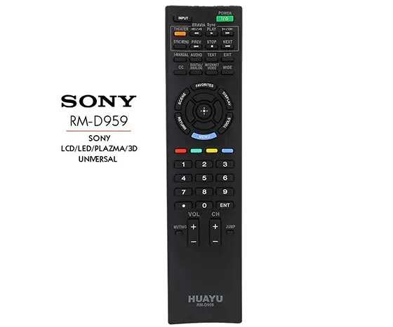 HUAYU KL RM-D959 SONY LCD TV CONTROL