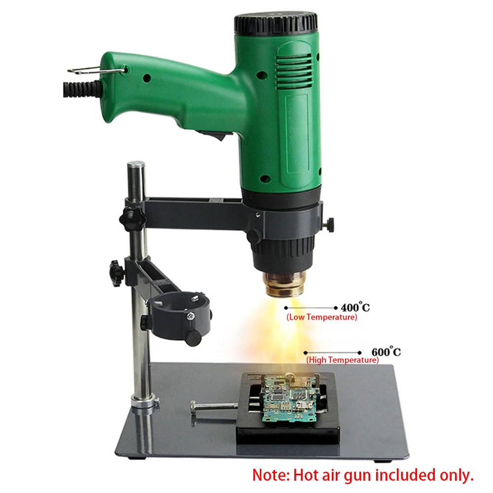 

Electronic Heat Gun Heavy Duty Hot Air Gun Dual Temperature Settings Handheld Industrial Heat Gun for Heat Shrinkage Drying