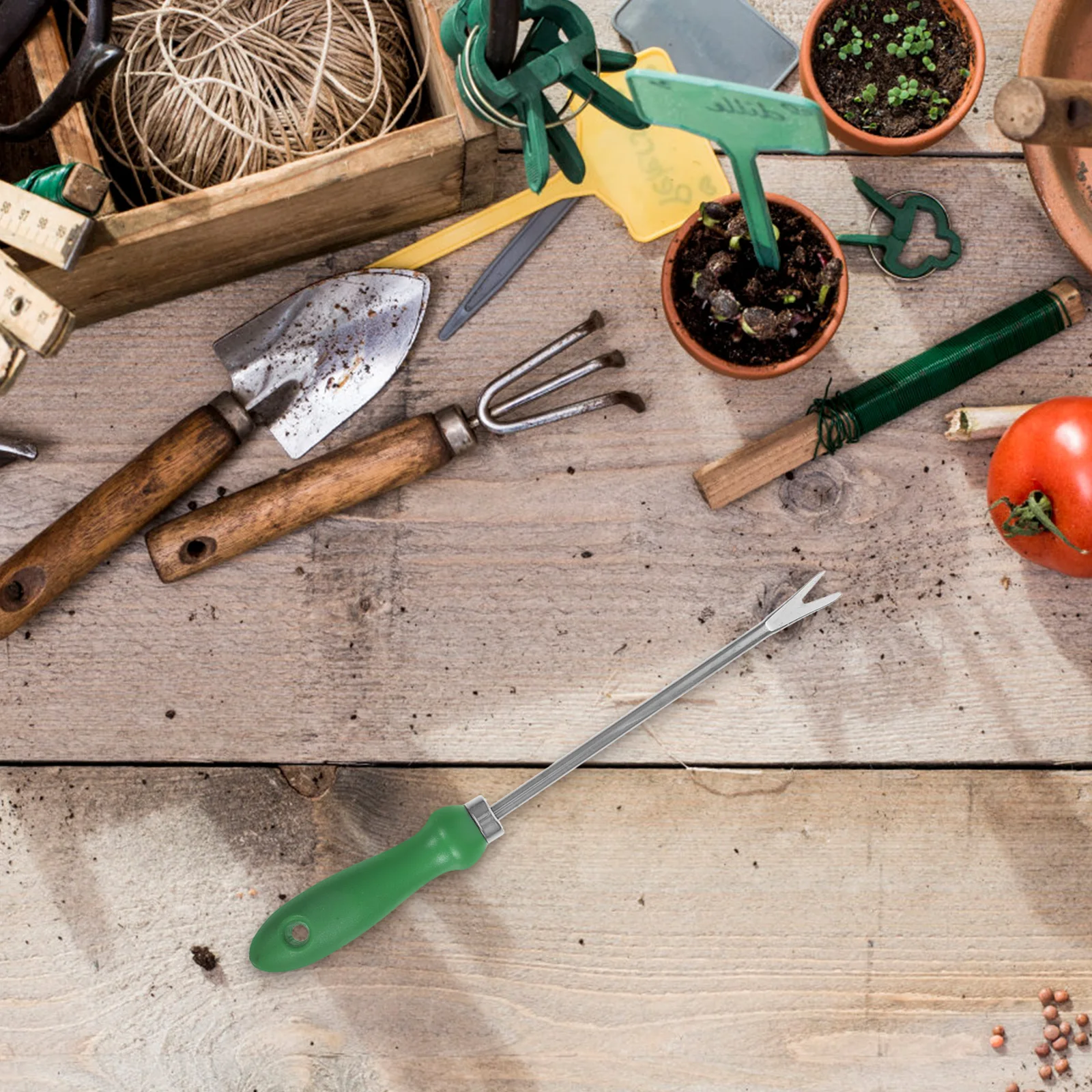 

Plastic Handle Root Picker Grass Dandelion Gardening Weeder Tools Lightweight Ergonomic Design Easy Storage Perfect Adults