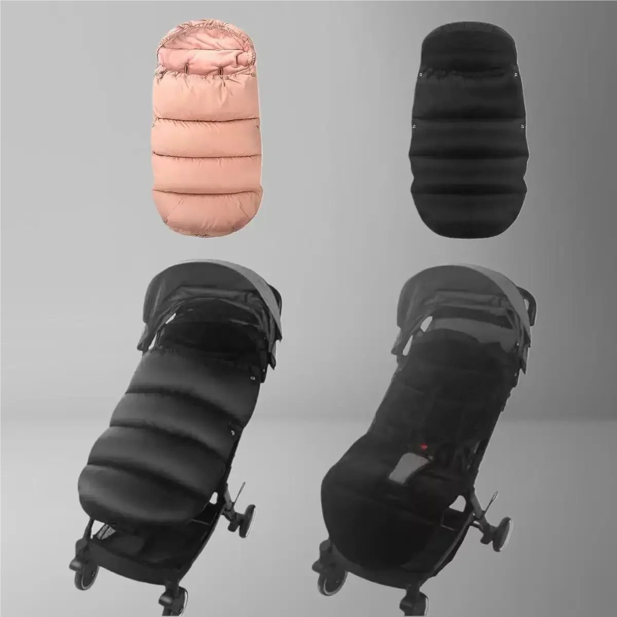 

Winter thickened sleeping bag warm baby sleeping bag envelope newborn windproof waterproof stroller foot cover stroller accessor