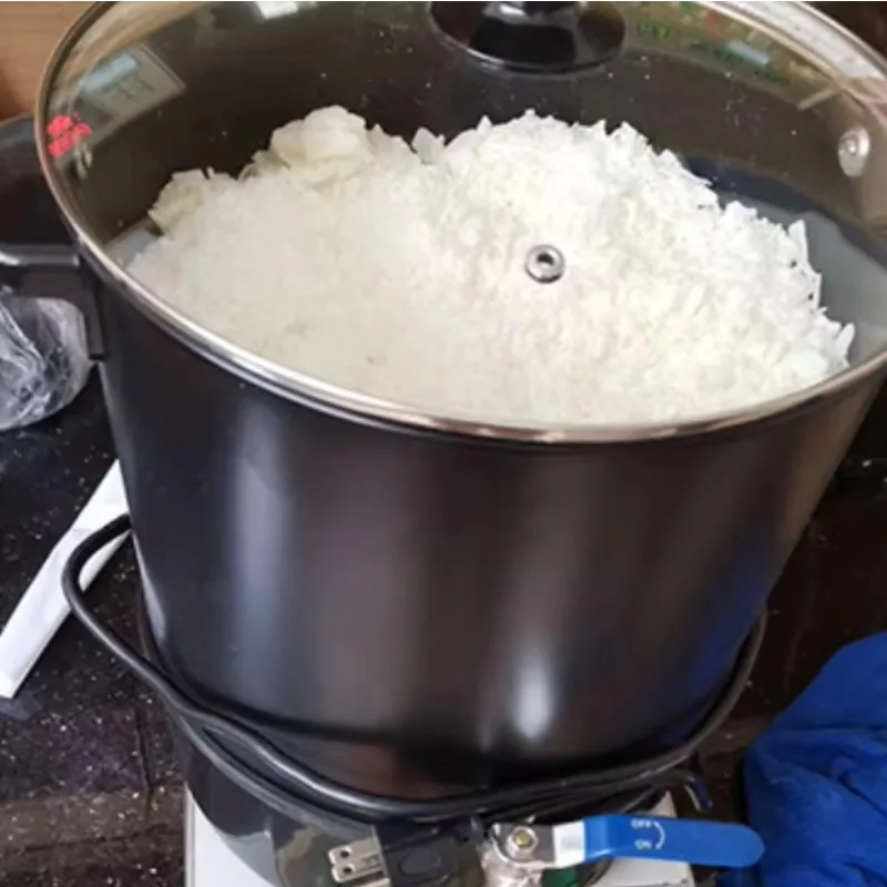 110V Commercial Electric Wax Heating Pot Melting Furnace With Tank For Candle Making Equipment