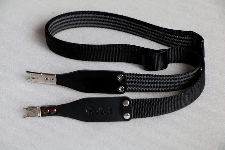 Handmade Camera Strap Shoulder Nylon Sling Belt with Leather Head For Rollei Nylon Wide Strap 2.8F 3.5F 3.5E 3.5T Neck Straps