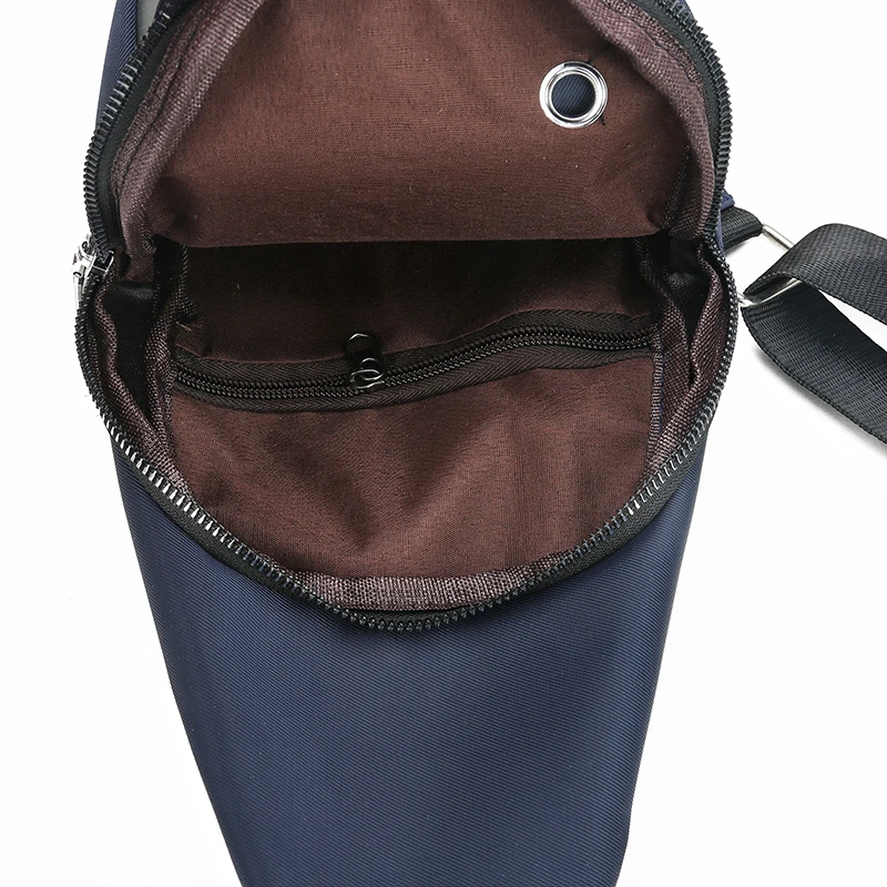 Bolso de hombro informal para hombre, bandolera ligera Oxford, bolso de ocio elegante, bolso de pecho, paquete de cintura