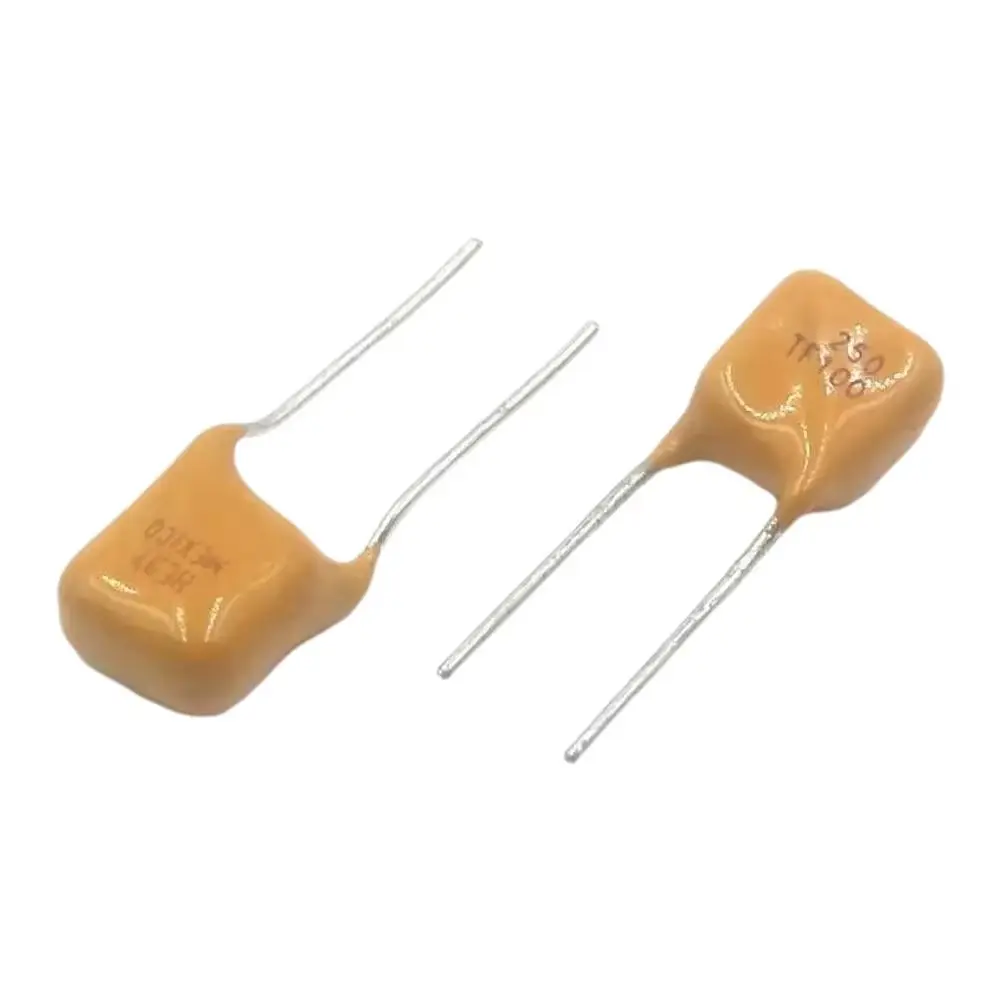 10PCS TRF 250V 0.1/0.11/0.12/0.2/0.8/1/2A 5/10MM Pin Distance Recovery Typr PPTC Self Reset Fuse