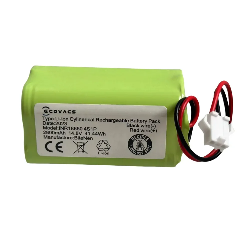 14.8V Robot Vacuum Cleaner Battery INR18650 M26-4S1P Mamibot EXVAC660, Polaris PVCR 1226 2800 mAh