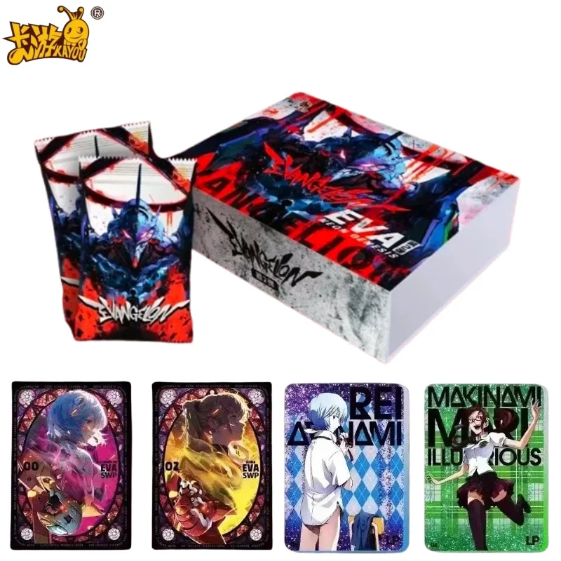 

Коллекционные карточки KAYOU Genuine Neon Genesis Evangelion Series 2: Аниме-карточки для коллекционирования, подарки для детей, целая коробка